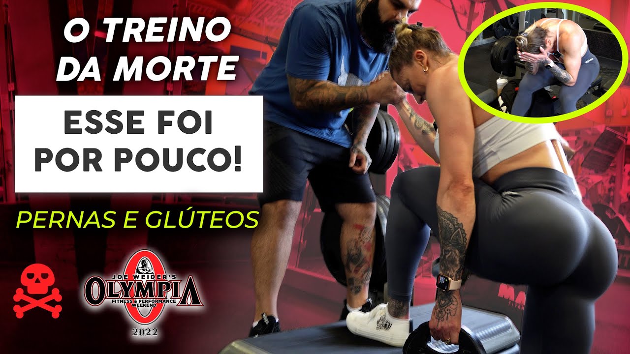 Esse foi por pouco! O Treino da Morte. - Pernas e Glúteos