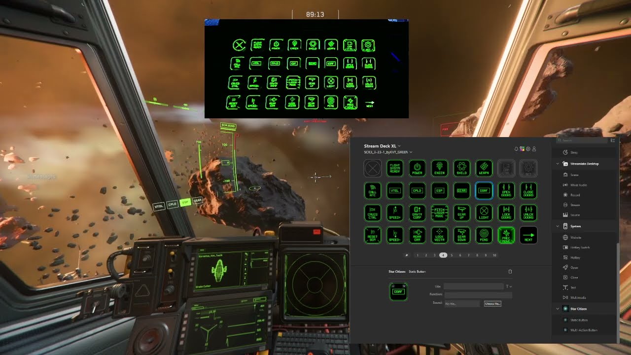 Star Citizen Icones and Profiles Streamdeck SCK3 - How to install