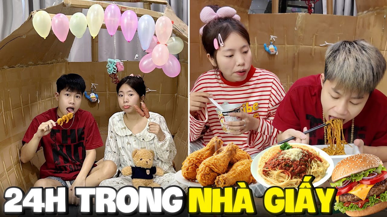 Thử Thách 24H Ở Trong 