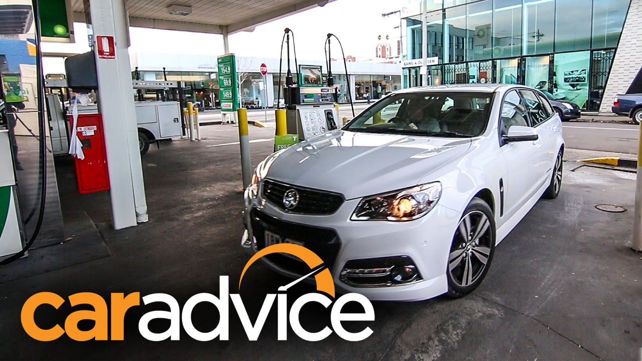 Filling Up an LPG Holden Commodore