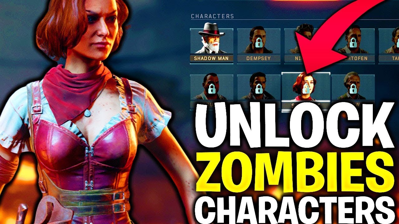 UNLOCK ZOMBIE CHARACTERS in BLACKOUT! - UNLOCK SCARLETT, DIEGO, BRUNO & SHAW [BLACKOUT CHALLENGES]
