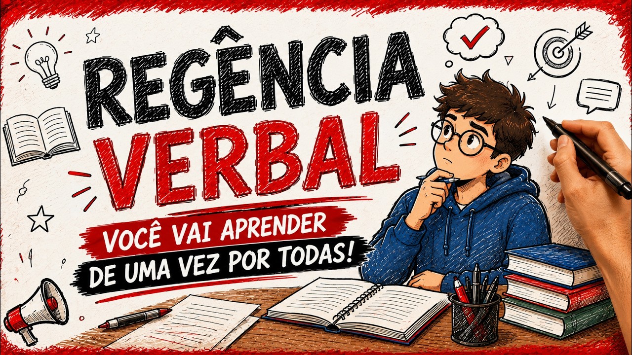 ✅ Regência Verbal - Você vai aprender de uma vez por todas! - Profª Aline