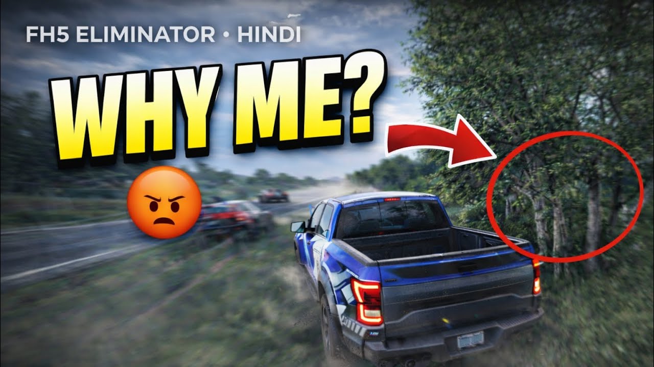 I KNOW THIS WILL GO WRONG 😡 | FH5 Eliminator LIVE (Hindi)
