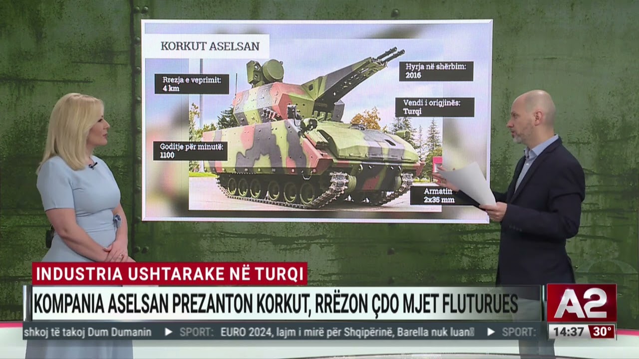 “KORKUT”, anti-ajrori turk që rrëzon çdo mjet fluturues!