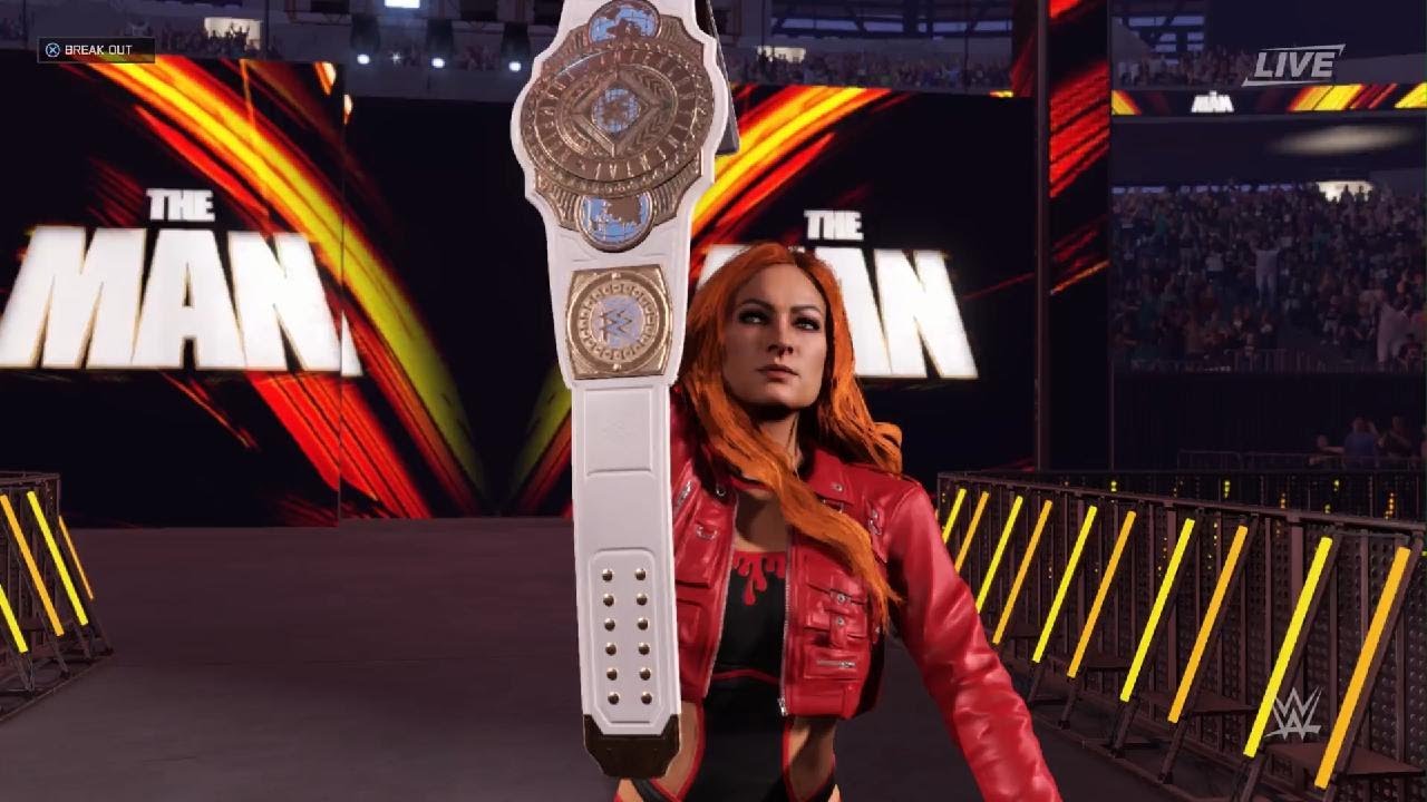 AJ Lee vs, Becky Lynch Elimination chamber.