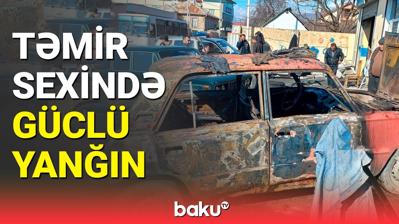 Zaqatalada güclü yanğının təfərrüatı