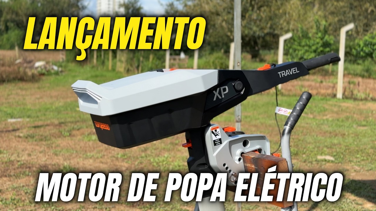 MOTOR DE POPA ELÉTRICO!!! Yamaha e Torqeedo