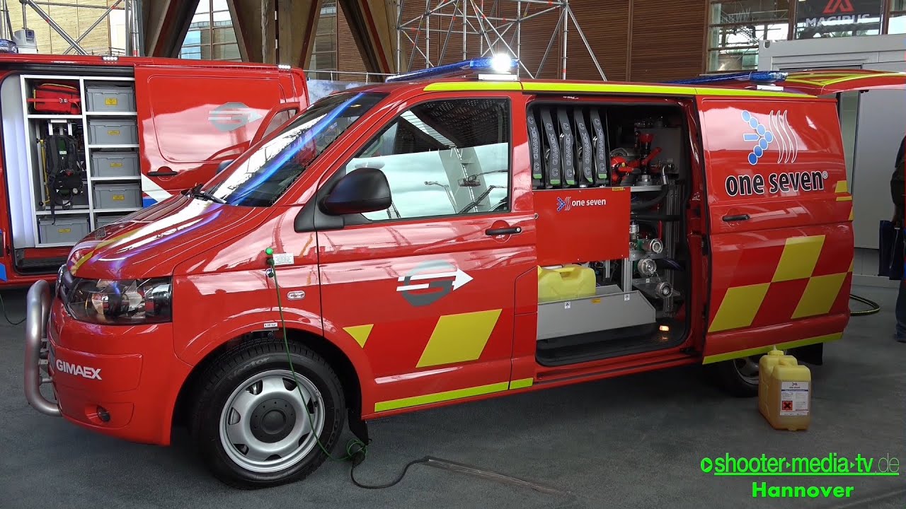 [Interschutz 2015] Löschsysteme von ONE SEVEN | Schnellangriffslösung mit Schaum - [E]