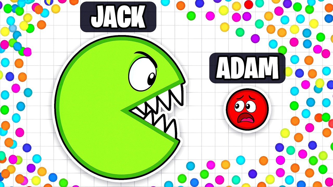 Мой брат пытался съесть меня в Agario… Вместо этого я стал номером 1.