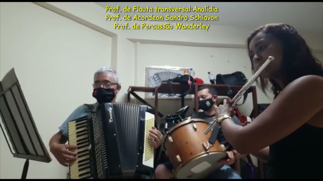 Professores: Sandro Schiavon, Anal&iacute;dia e Wanderley - Pe&ccedil;a: Assum Preto de Luiz Gonzaga.