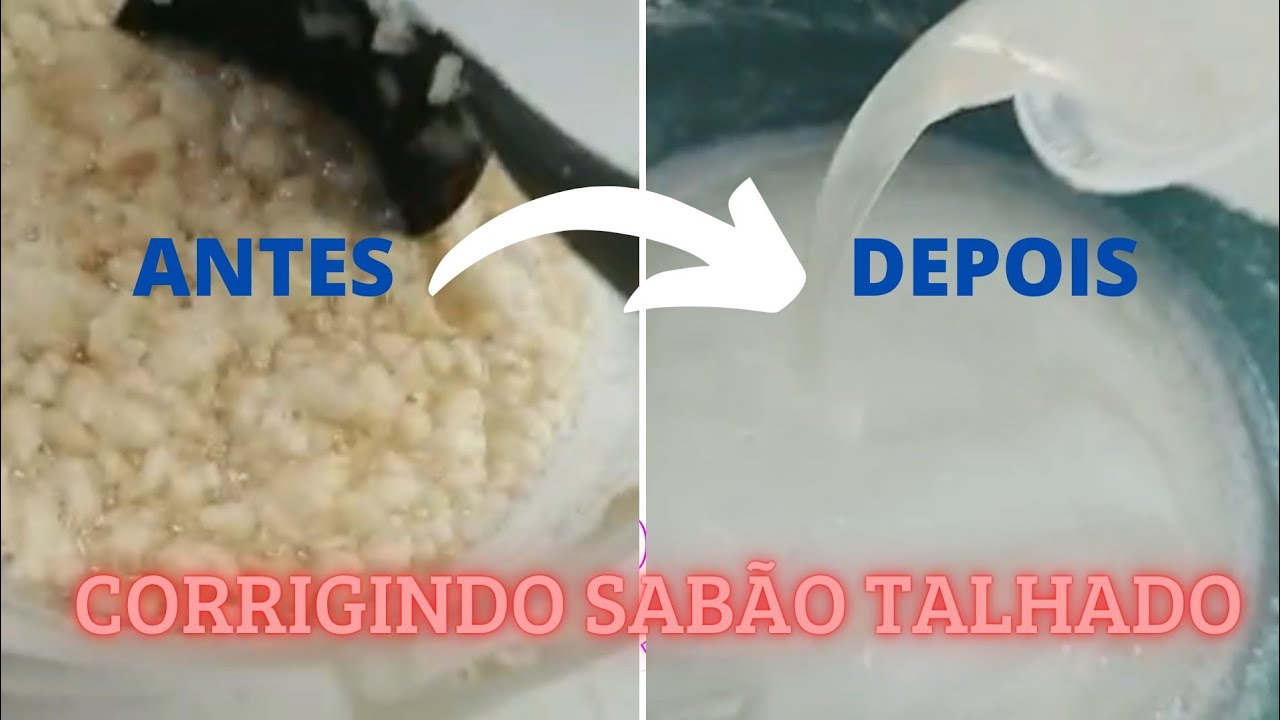 Dicas de Como Corrigir Sabão Talhado!