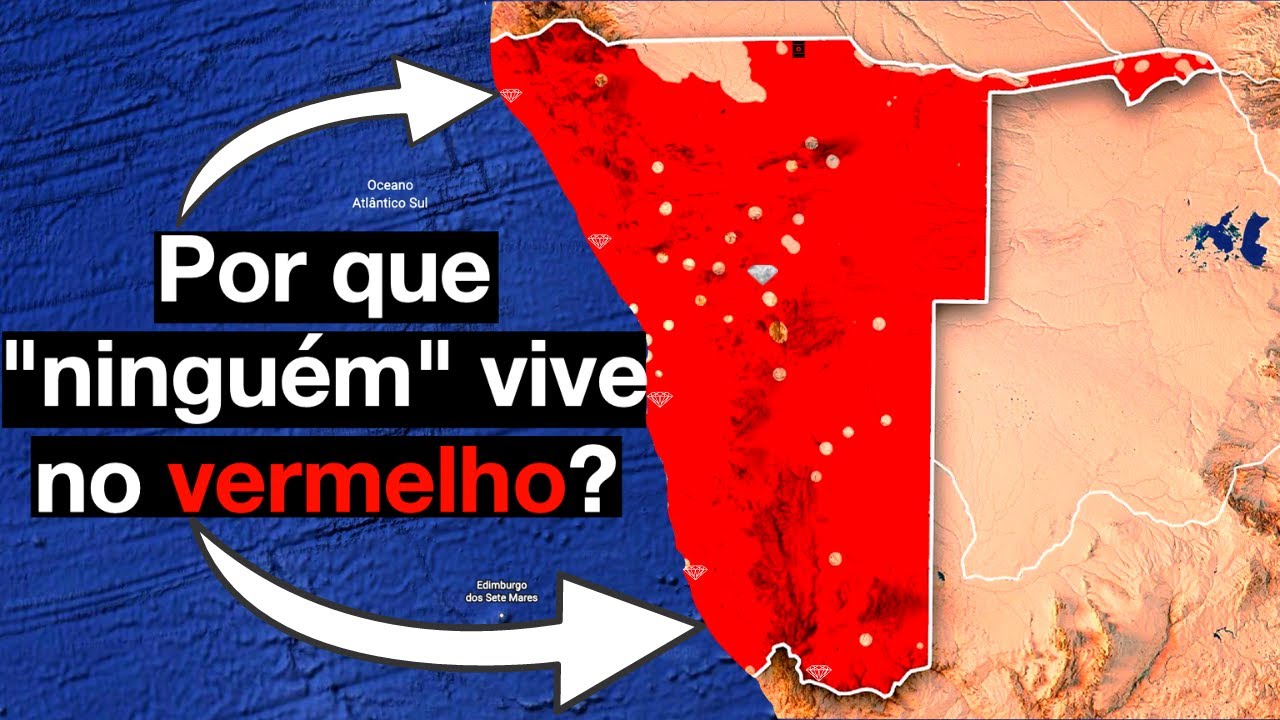 A História da Namíbia: Por que 97% está Vazia?