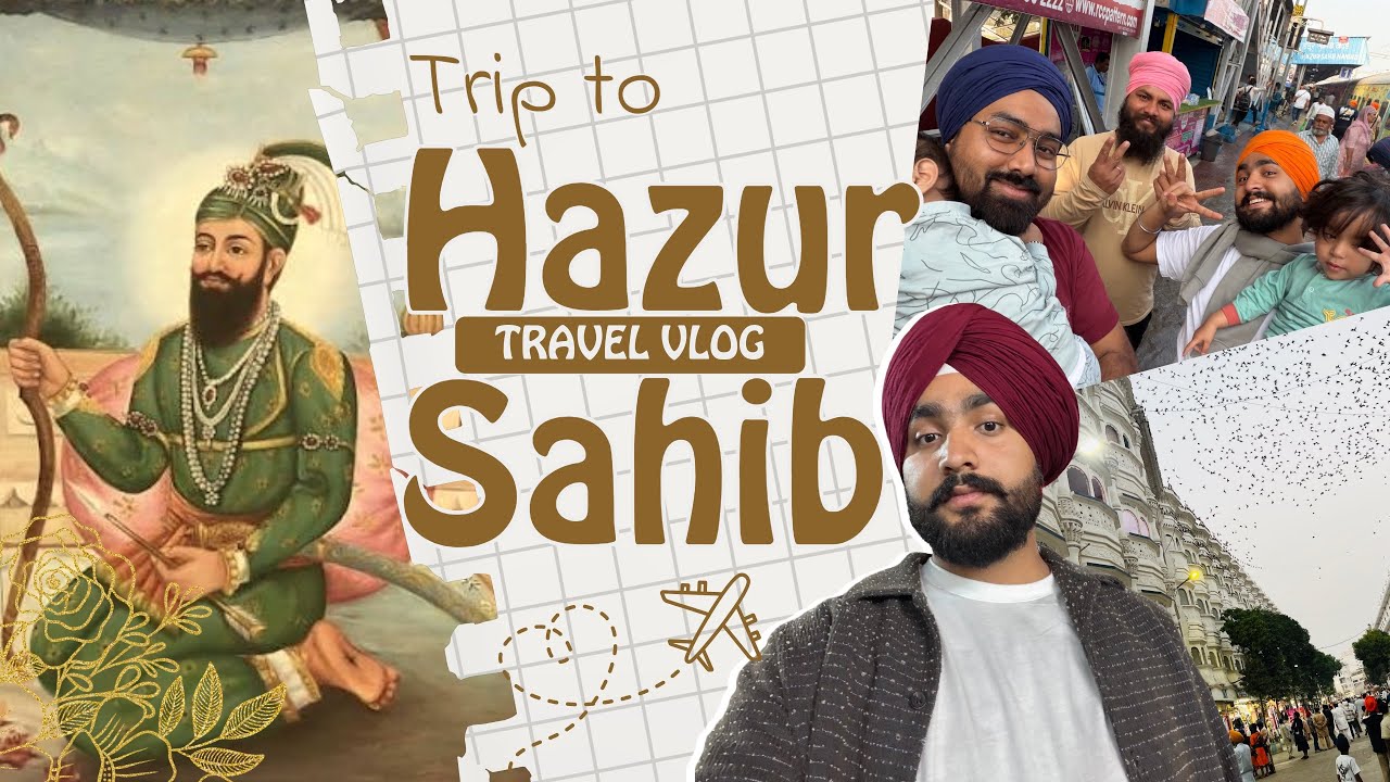 Trip to Hazur Sahib, Maharashtra 🚂🛤️ | Family Trip | Vlog 2