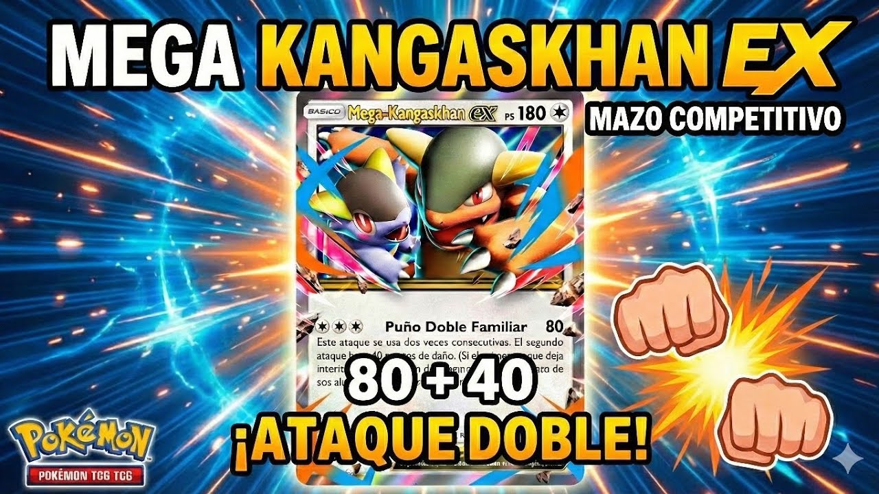 DOBLE KO! 🤯 La Estrategia Mega Kangaskhan EX 🔥