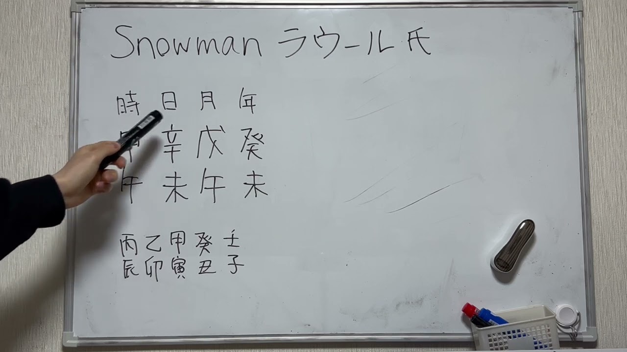 ラウールの運勢は！？四柱推命で判明した、若き天才の圧倒的な宿命。
