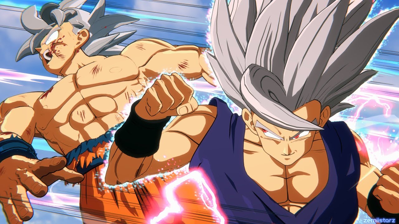 Beast Gohan VS Mastered Ultra Instinct Goku: Accurate Fight! Dragon Ball Sparking! Zero