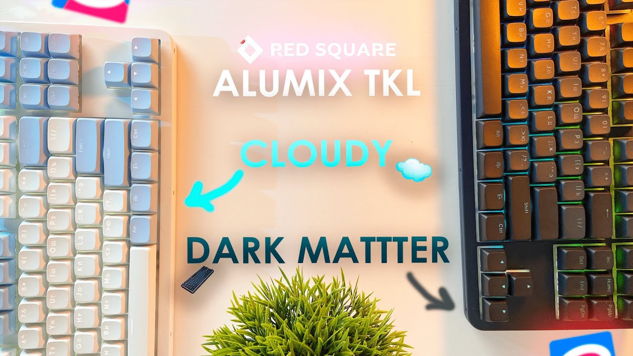 ⌨️ RED SQUARE, ЧТО ВЫ СДЕЛАЛИ? МЕТАЛЛИЧЕСКИЕ КЛАВЫ с OZON! Red Square Alumix SE Cloudy / Dark Matter