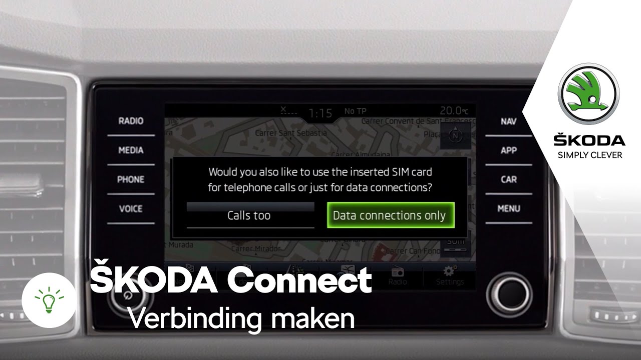 ŠKODA Connect - Verbinding maken