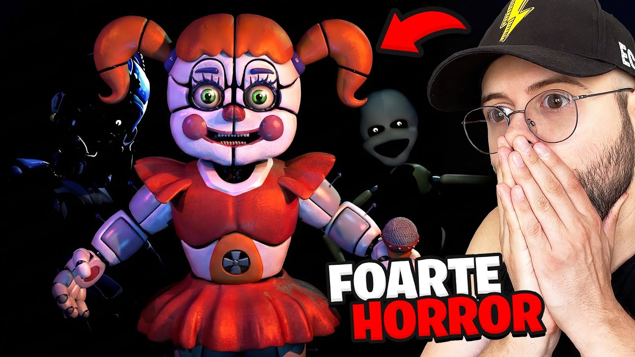 Am jucat FNAF: Sister Location si este FOARTE HORROR (si USOR)