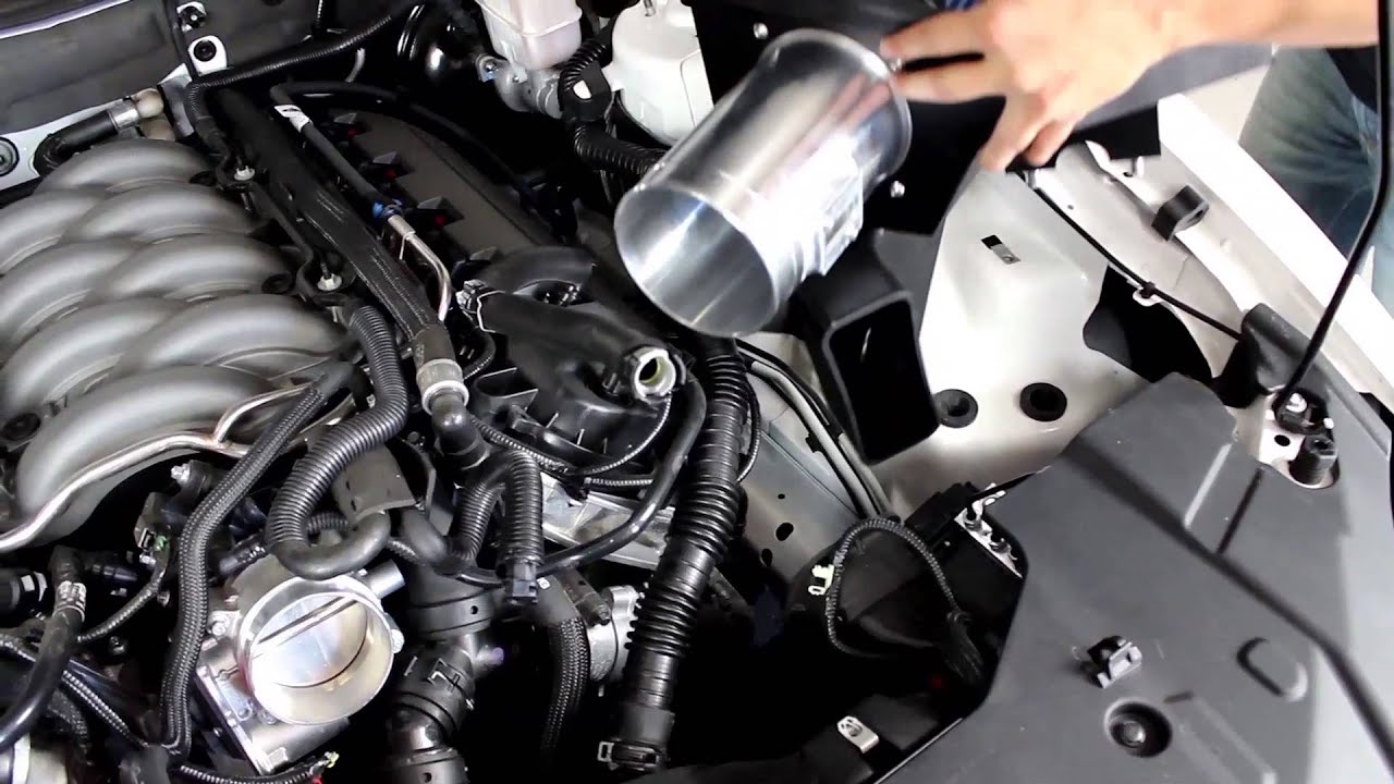 Инструкция по установке системы холодного впуска Steeda и тюнера SCT для Mustang GT 5.0L 2011-201...