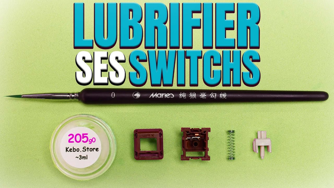 Comment Lubrifier les Switch d'un Clavier Mécanique