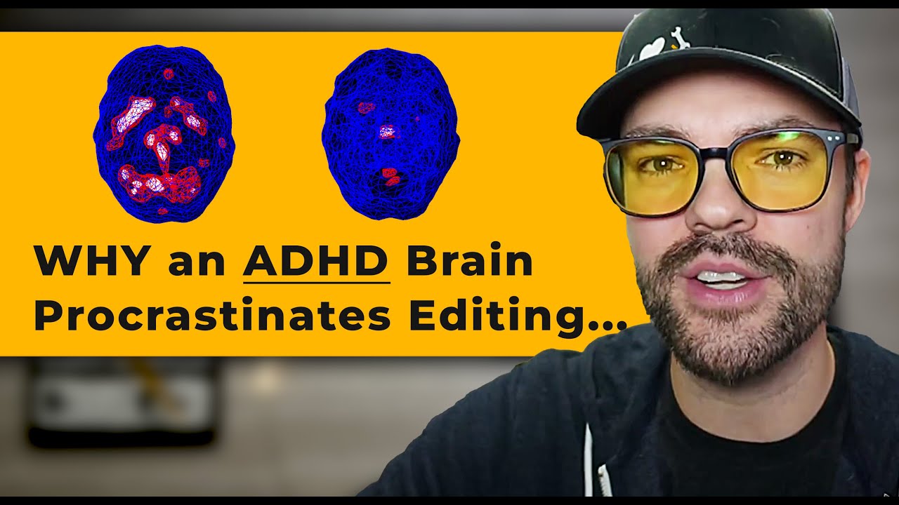 Why You Procrastinate ADHD, struggling to edit videos | ADHD Jumpstarts