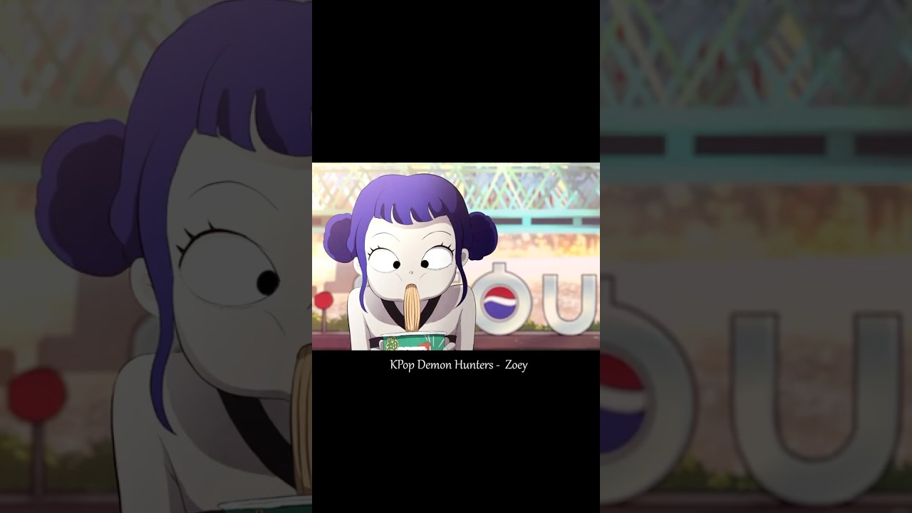 K-Pop Demon Hunters - Zoey Side Story #kpopdemonhunters #sodapop #zoey #sajaboys #huntrix