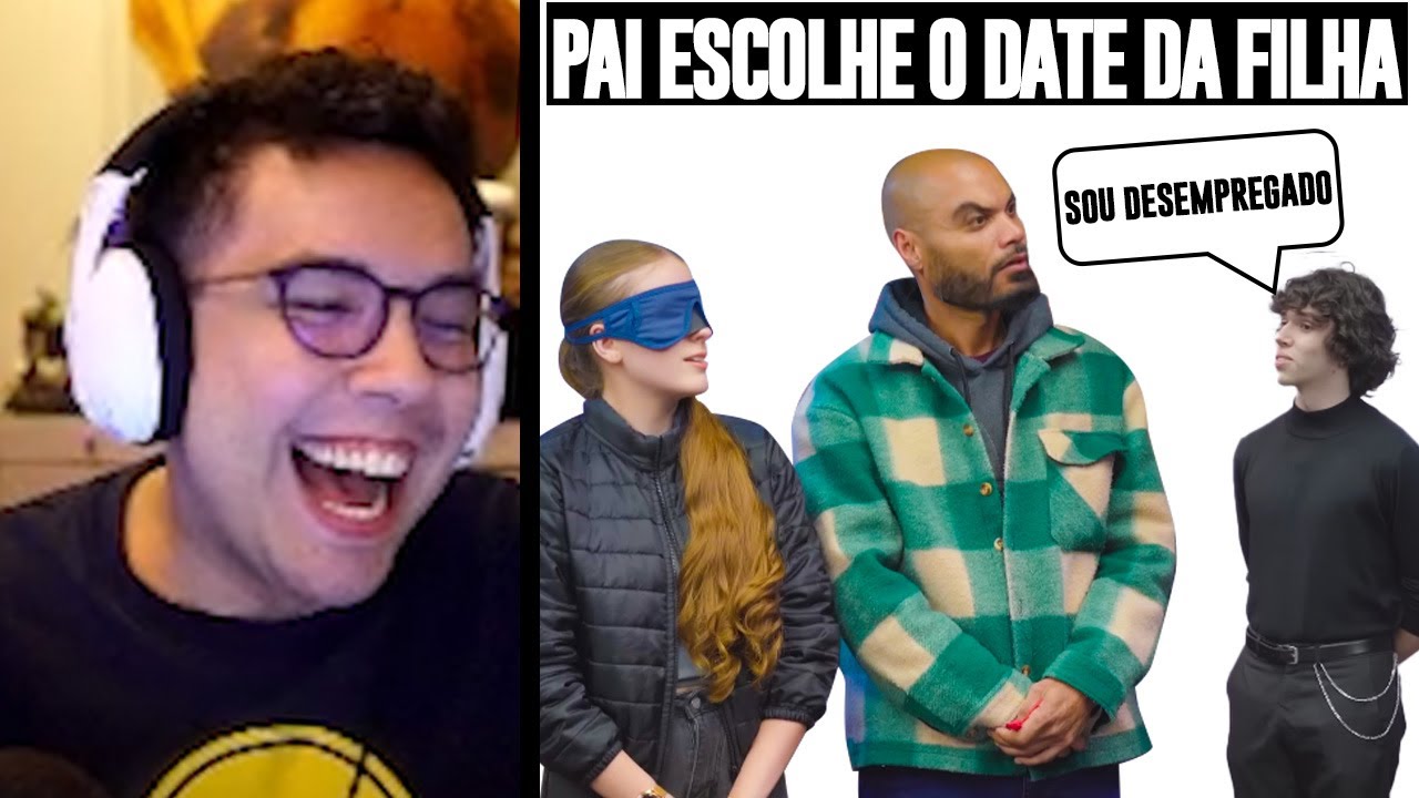 OS PAIS ESCOLHERAM OS DATES DAS FILHAS!  - YETZ REACT