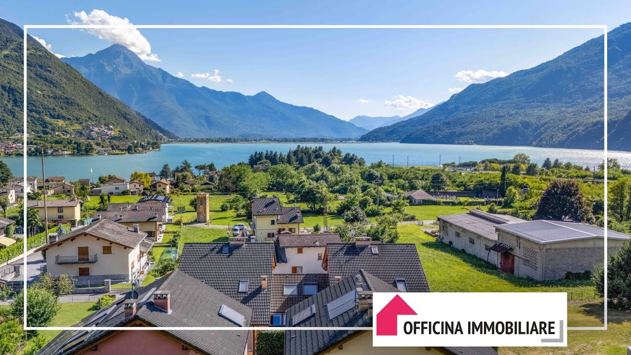 VENDUTO A NOVATE MEZZOLA - Villetta semindipendente con vista lago rif. 659