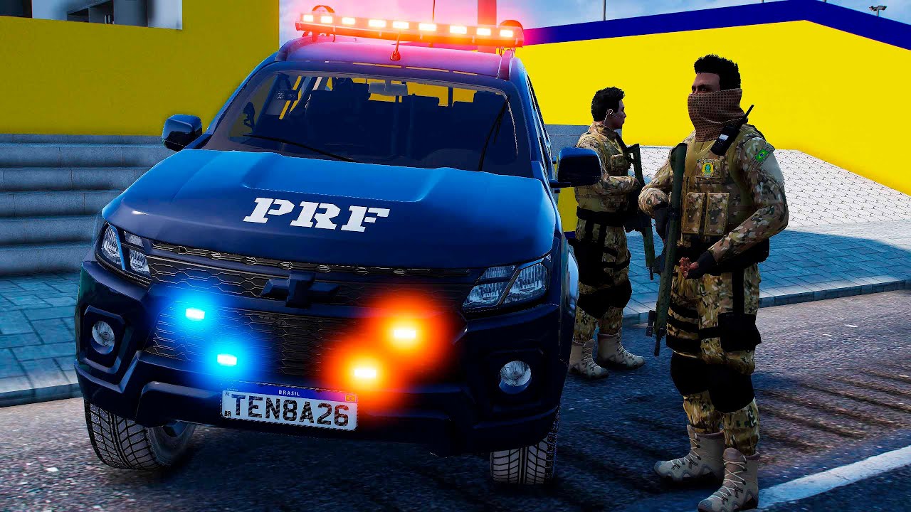 POLÍCIA RODOVIÁRIA FEDERAL em AÇÃO RÁPIDA | GTA 5 POLICIAL