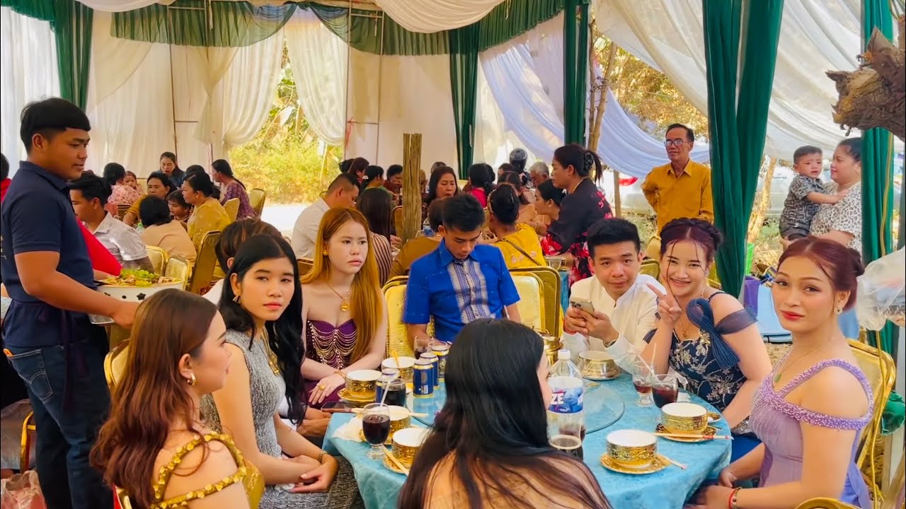 My wife and I are attending a traditional Khmer engagement at Chaeng Kom paoch today