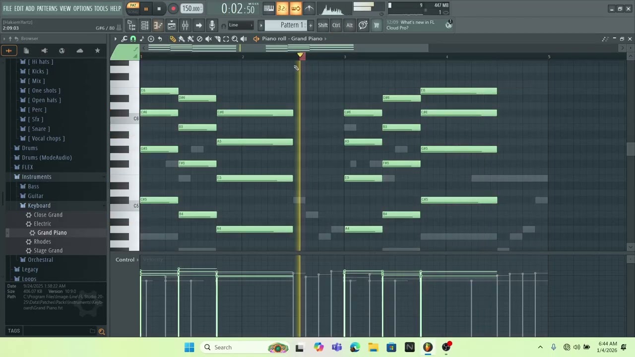 melody and beat from scratch (part 3)