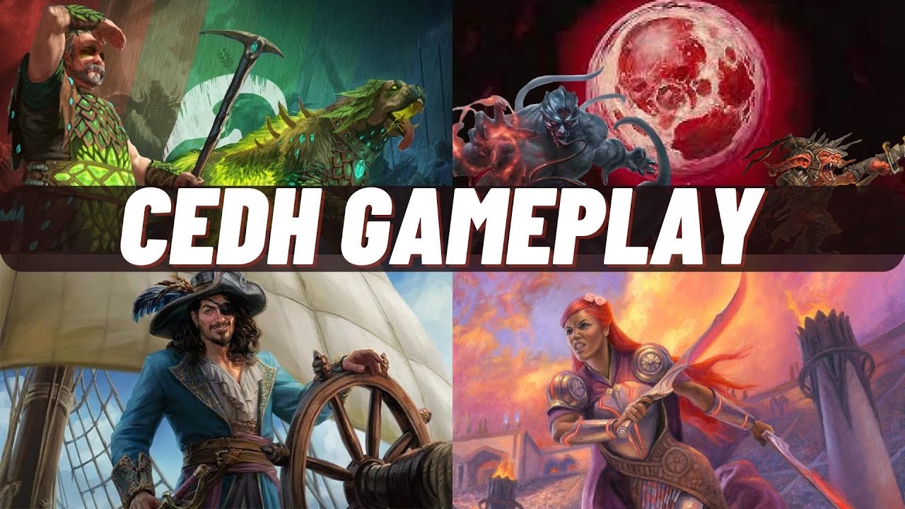 Tevesh & Rograkh vs Pako & Haldan vs Najeela vs Ramirez Dimir pirates cEDh Gameplay