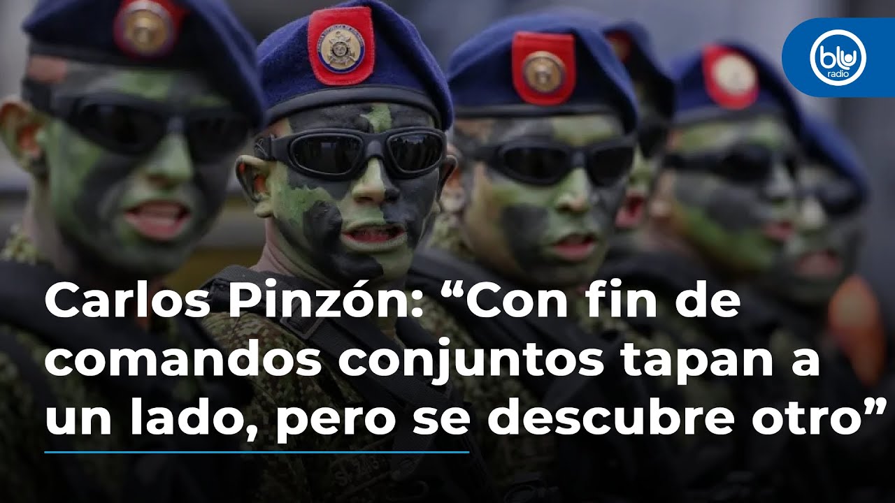 Juan Carlos Pinzón: “Con fin de comandos conjuntos tapan a un lado, pero se descubre otro”