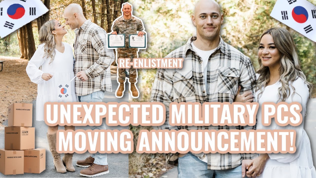 WE'RE MOVING TO SOUTH KOREA! military pcs moving announcement + our thoughts on unaccompanied orders