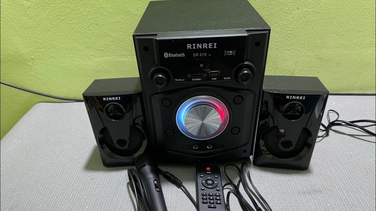 Multimedia Speaker 2.1 Rinrei SR-878W #multimedia #speaker #rinrei #share #bluetooth #full #video