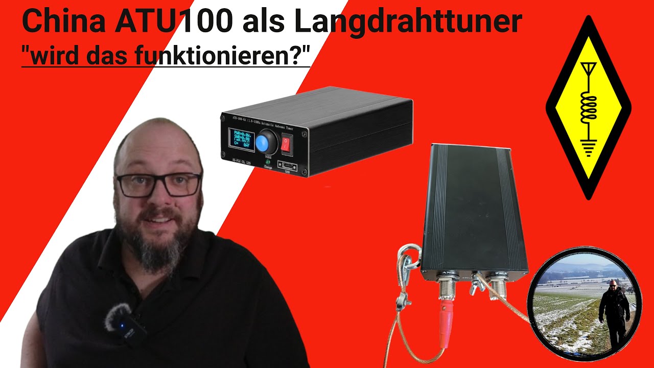 China ATU-100 als Langdrahttuner Outdoortuner #amateurfunk #cbfunk #hamradio #ATU100 #pota #cota