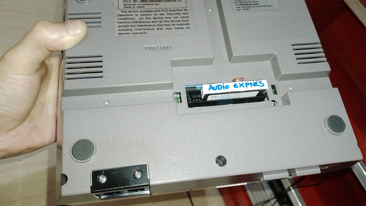 Nintendo Nes - Audio Expansion Mod sem abrir o console, teste de som Everdrive N8 e mais...