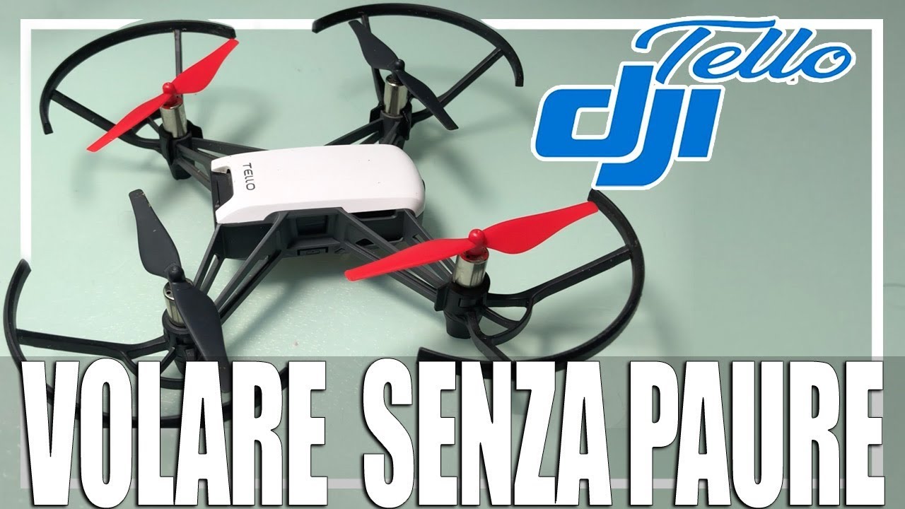 Dji Tello, le regole per non perderlo e il Vision Positioning System