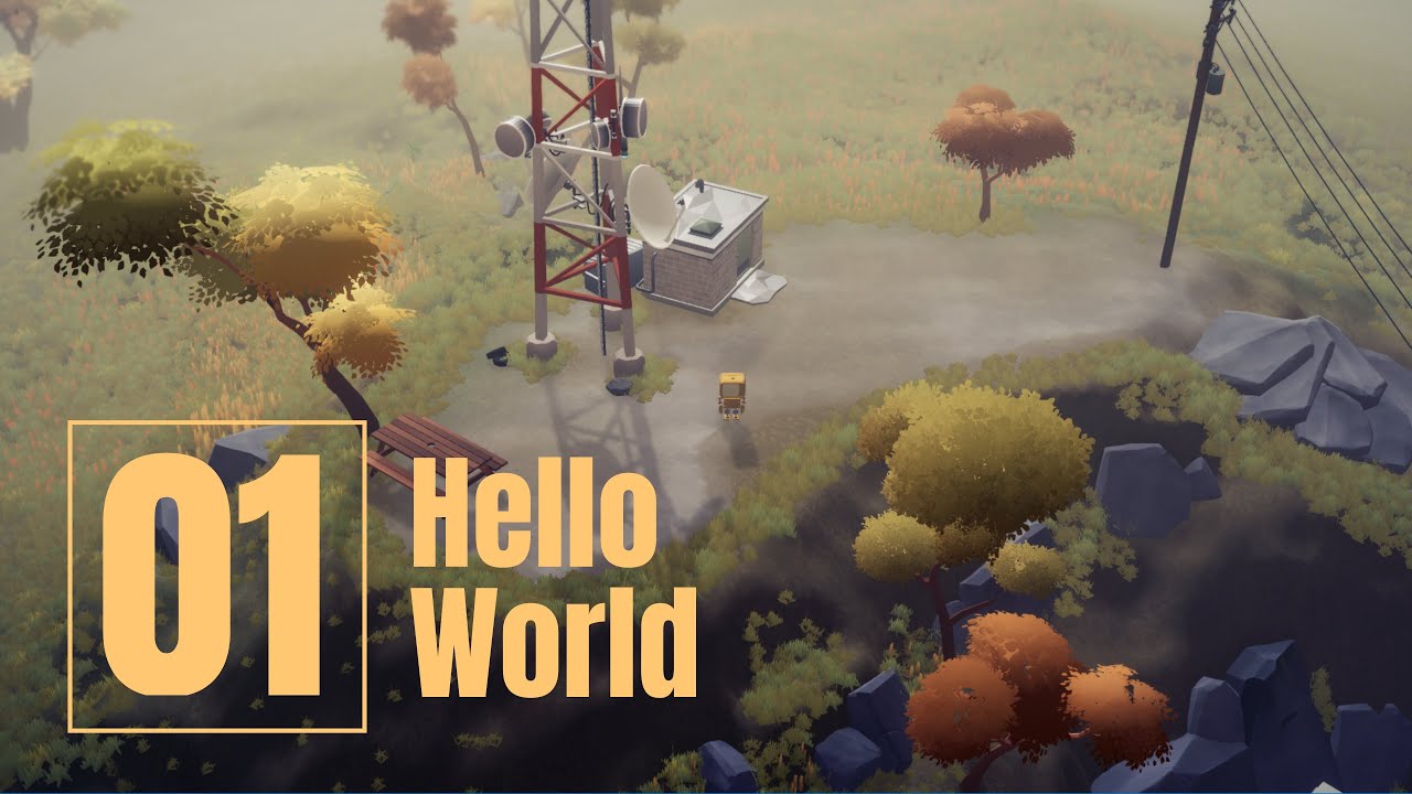 #01 - Hello World! Learning To Unity