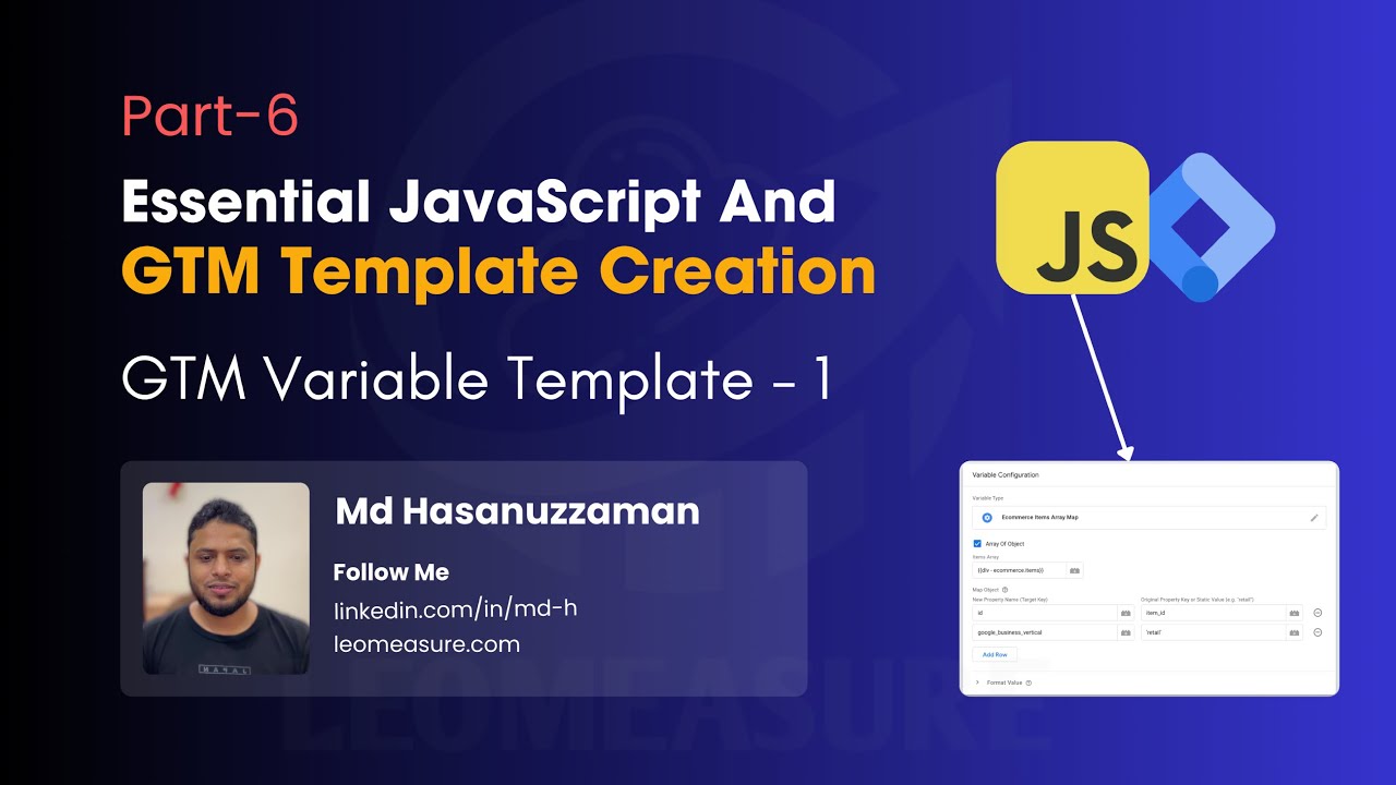6. GTM Variable Template Creation -  GTM Variable Template - 1