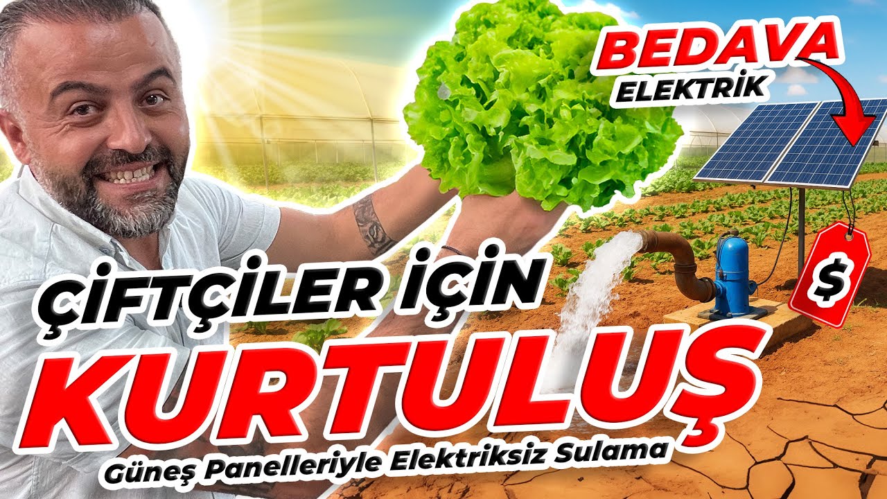 Çiftçiye Büyük Kolaylık! 🌾 Elektriksiz Tarladan Su Çıkarmanın Yolu (Artık Elektrik Masrafı Yok! )