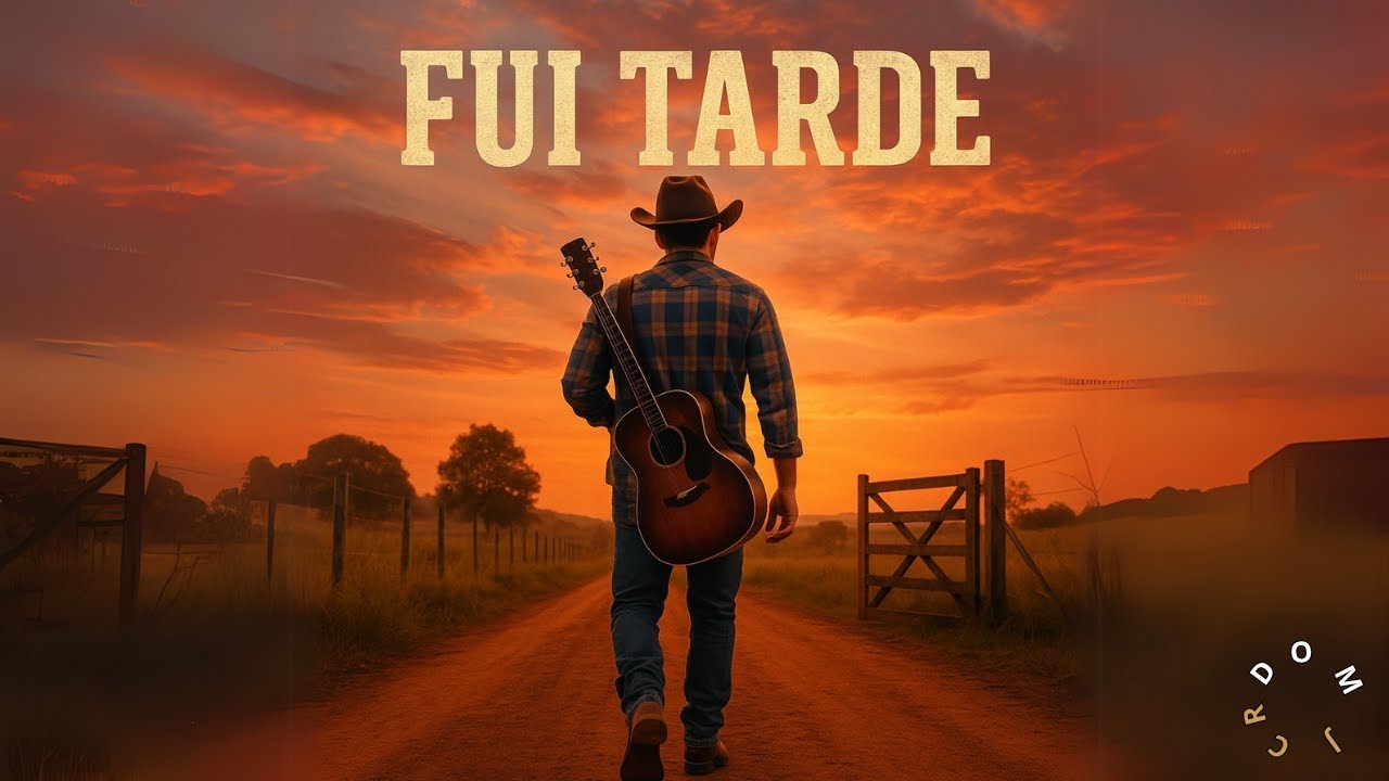 Fui Tarde - Sertanejo Universitário de Superação | Hit Masculino com Desabafo e Porta na Cara! 💔🔥
