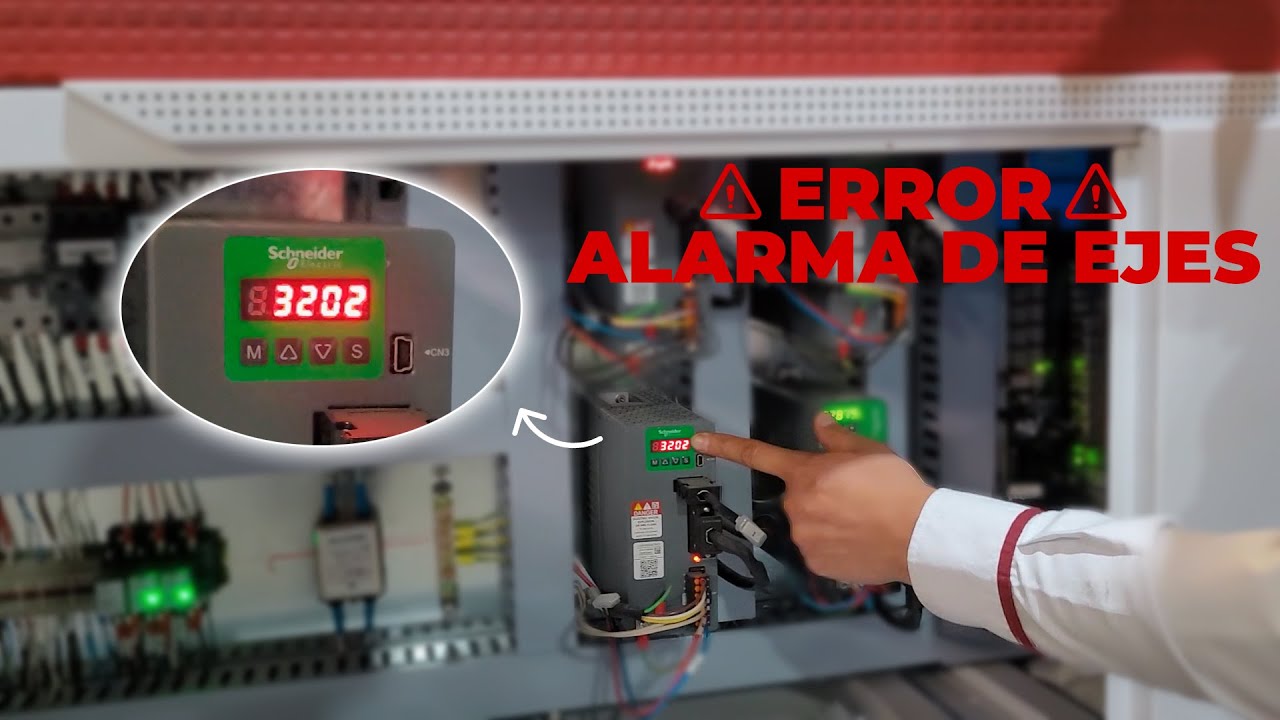 ERROR EN CORTADORA DE METAL | Error de alarma de ejes en máquina de corte de metal de fibra láser