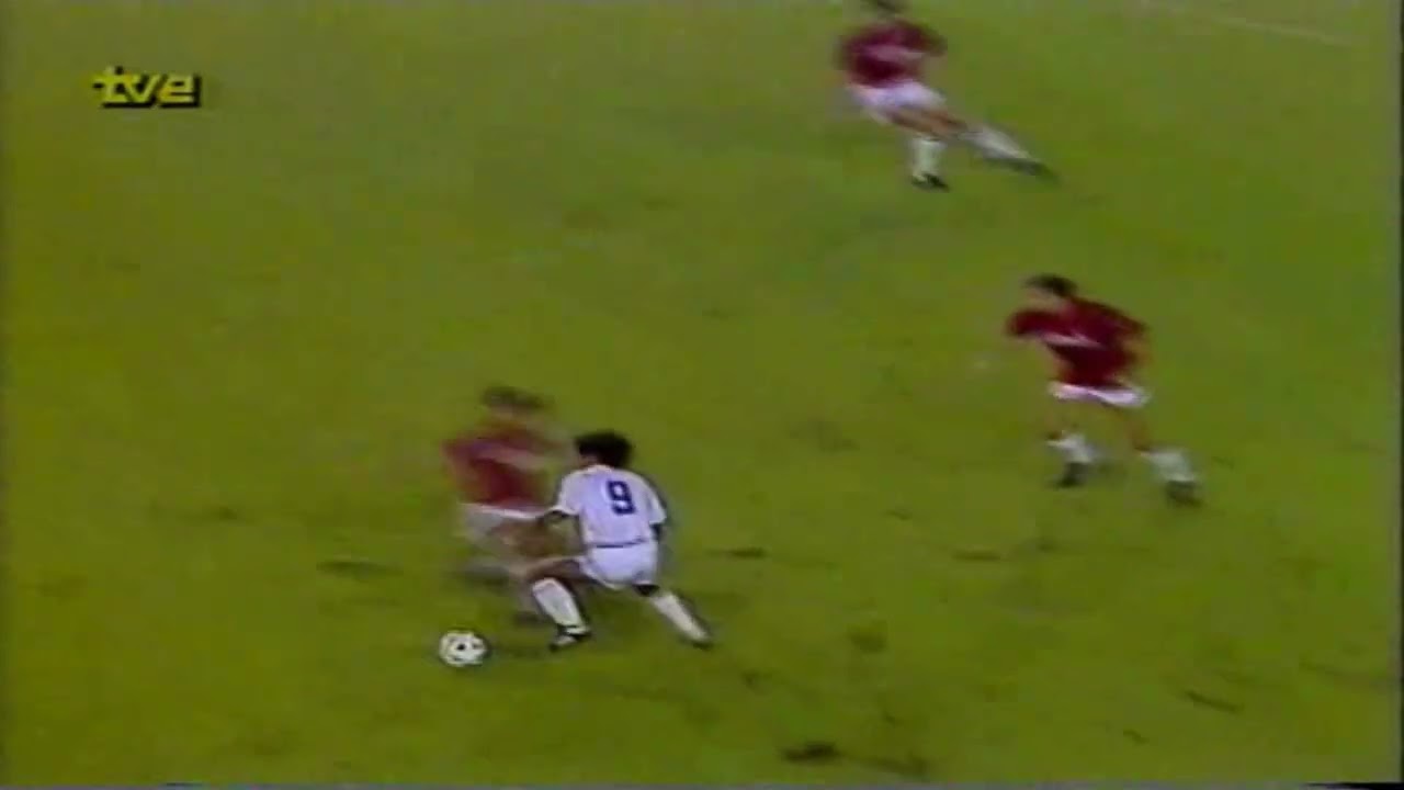 1/9/1988 Real Madrid- A.C. Milan (0-3) Trofeo Bernabeu