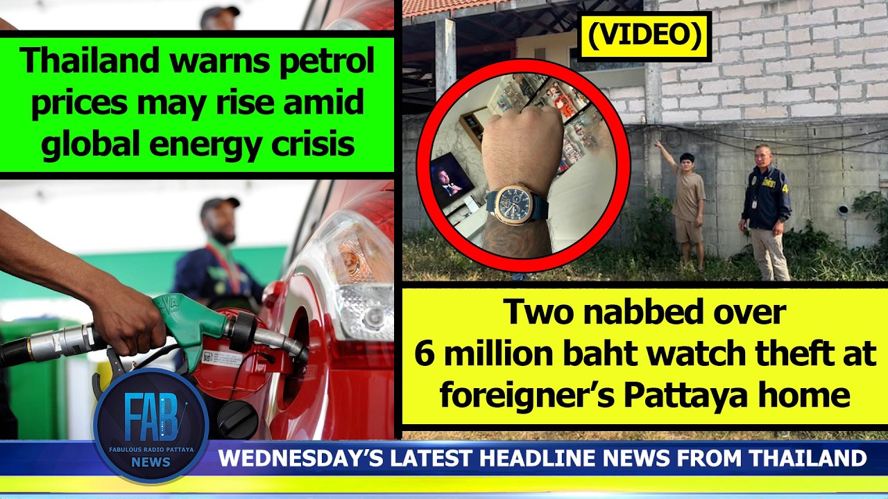 VERY LATEST NEWS FROM THAILAND in English (11 March 2026) from Fabulous Radio Pattaya