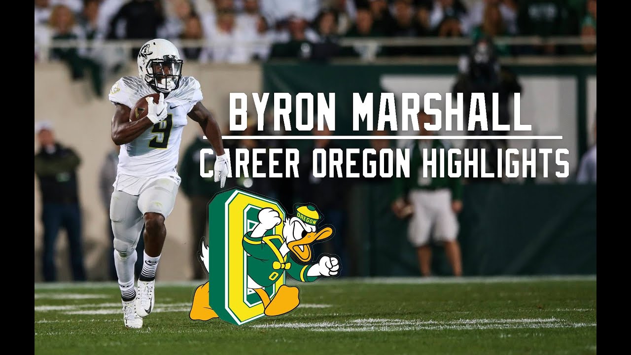 Byron Marshall Career Oregon Highlights | Legendaryᴴᴰ