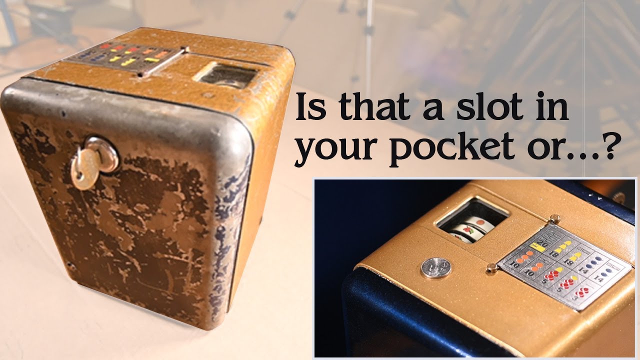 A 1940's Mills Vest Pocket Slot Machine restoration -  how it works and some history