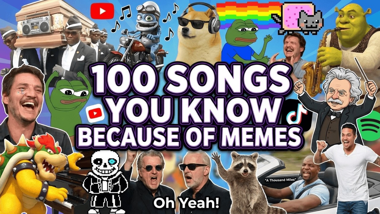 100 Songs You ONLY Know Because of Memes