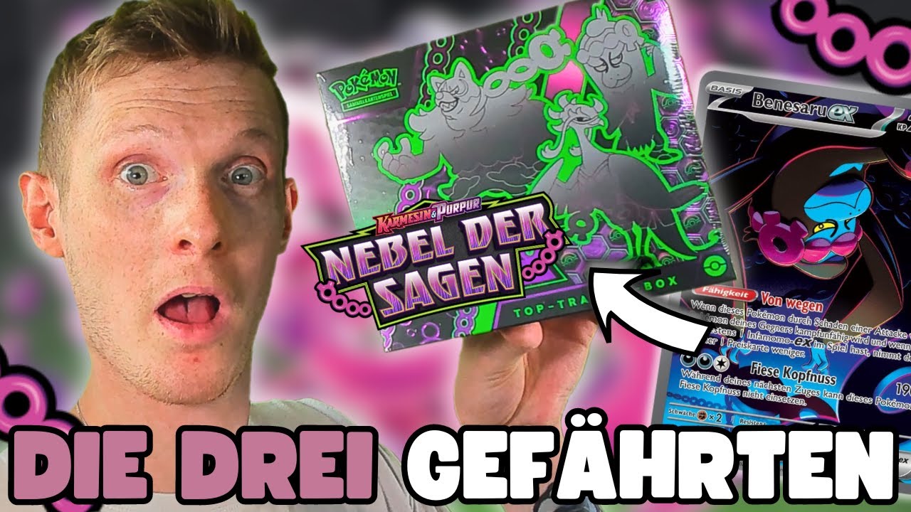 Der BESTE Gefährte?! 🐵 *NEUE* Pokémon Nebel der Sagen Top-Trainer-Box Opening
